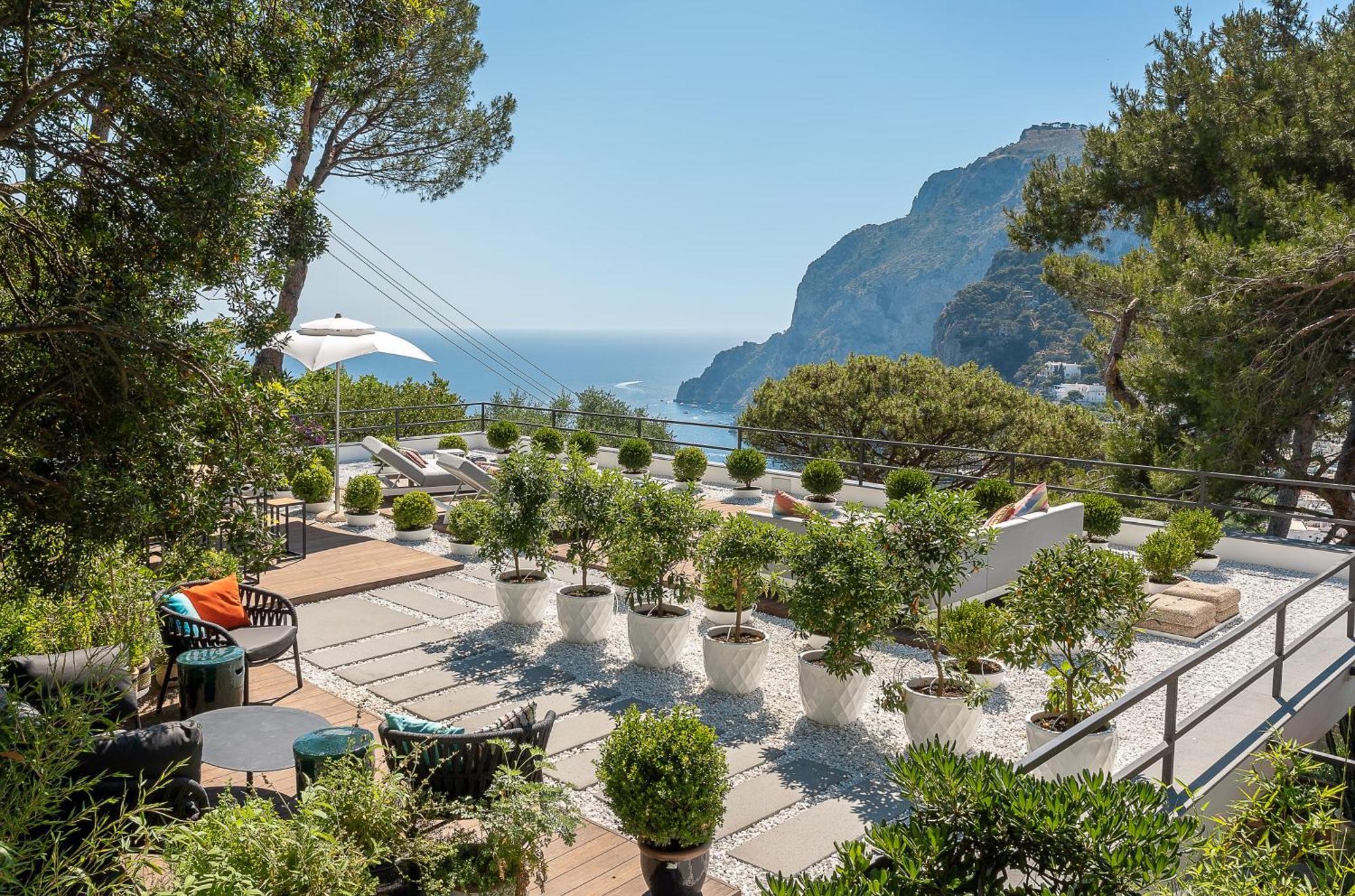 Villa Arabella Капри Екстериор снимка